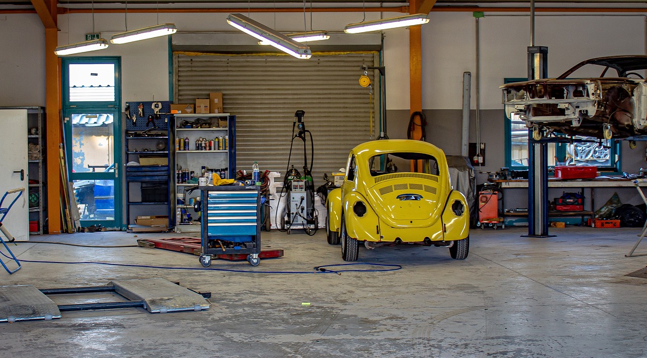 vw, Volkswagen, Autotapeten, Käfer, retro, klassisch, antikes Auto, Fahrzeug, Auto, Automobil, Garage, Werkstatt, wiederherstellen, aufbauen, alt