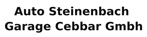 Auto Steinenbach Garage Cebbar Gmbh